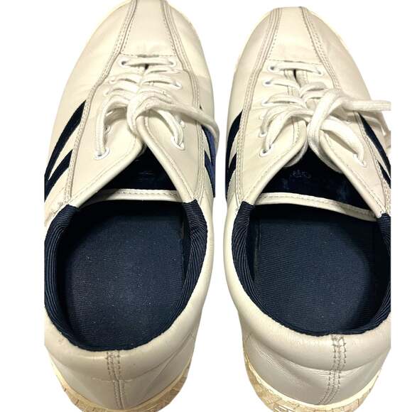 Tretorn Nylite Plus Sz 9 Canvas Women's Sneaker Shoes Eco Ortholite White/Navy - Picture 7 of 9